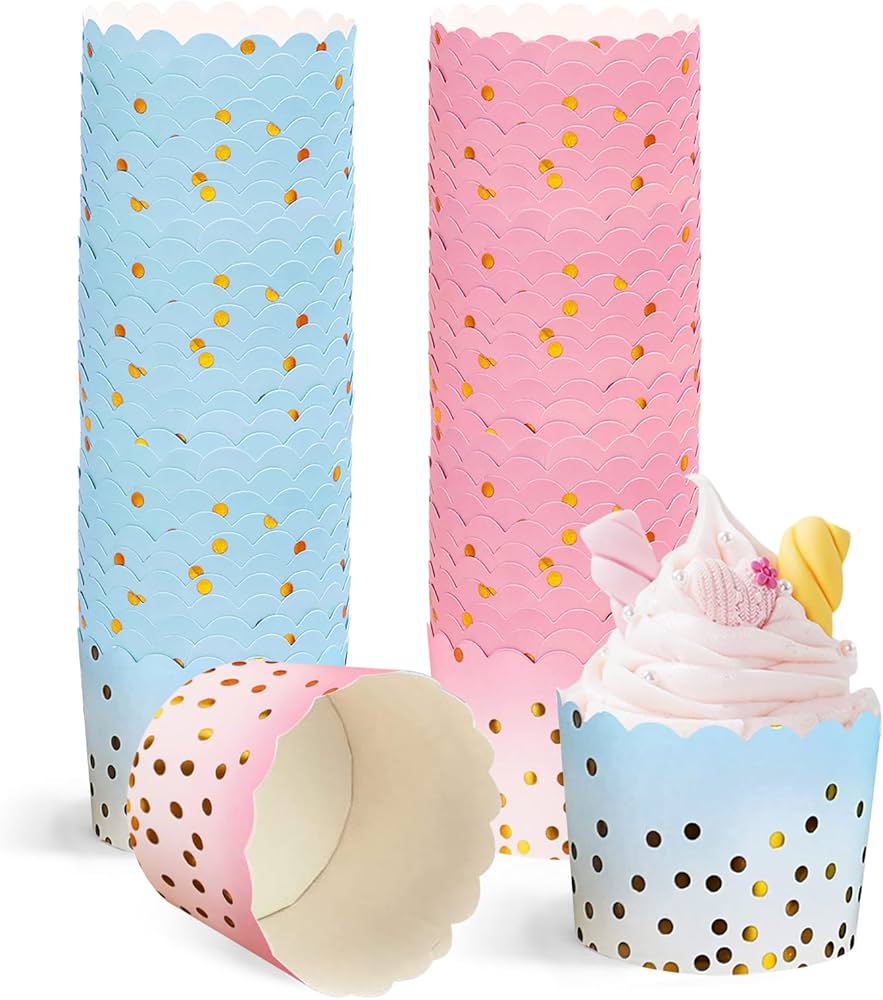Deep Metallic Muffin Cup Small
