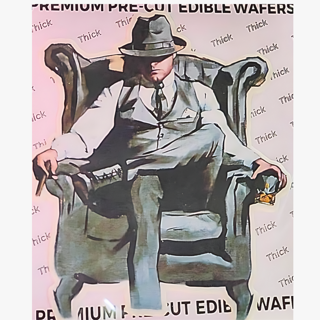 Men 2 Theme Edible Precut