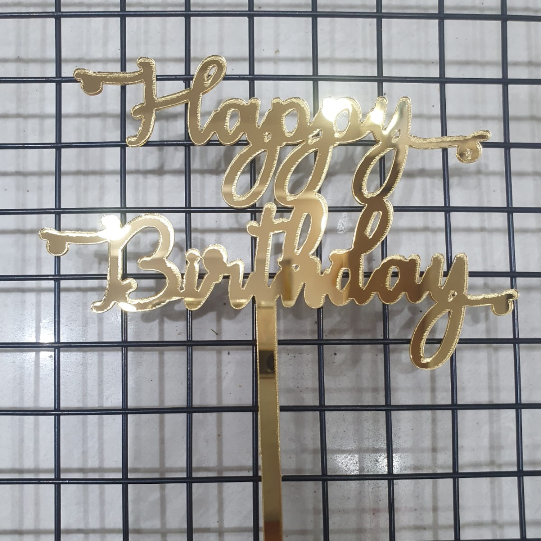 Acrylic  Birthday Toppers