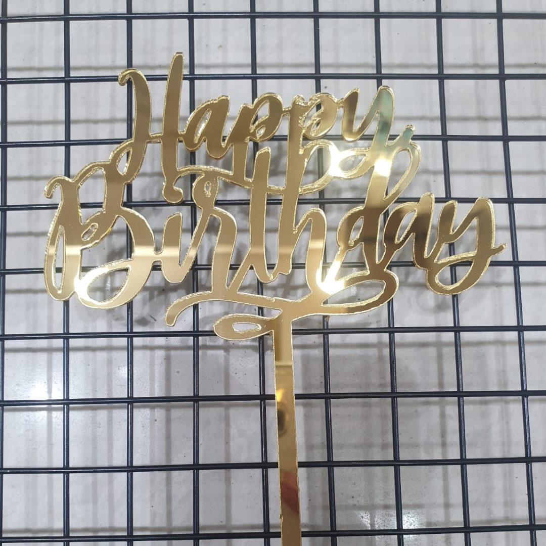 Acrylic  Birthday Toppers