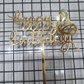 Acrylic  Birthday Toppers