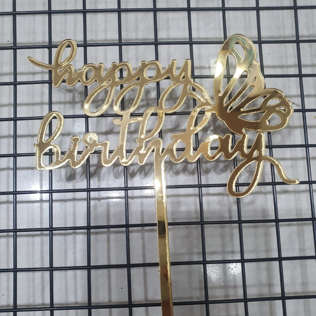 Acrylic  Birthday Toppers