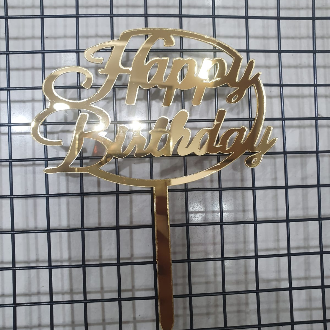 Acrylic  Birthday Toppers