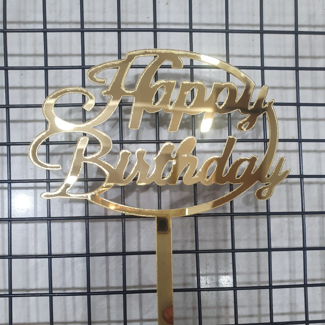 Acrylic  Birthday Toppers