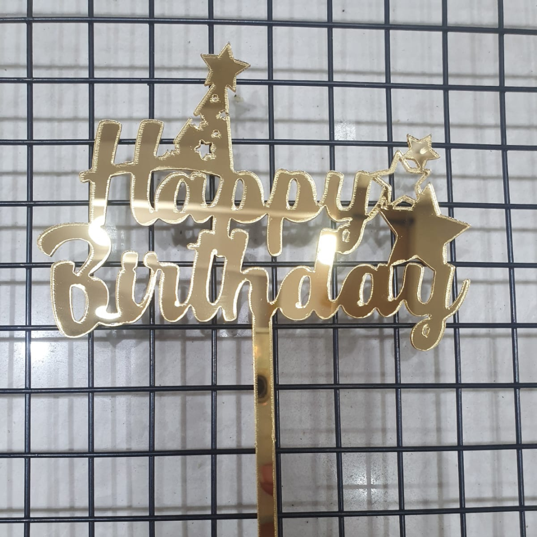 Acrylic  Birthday Toppers