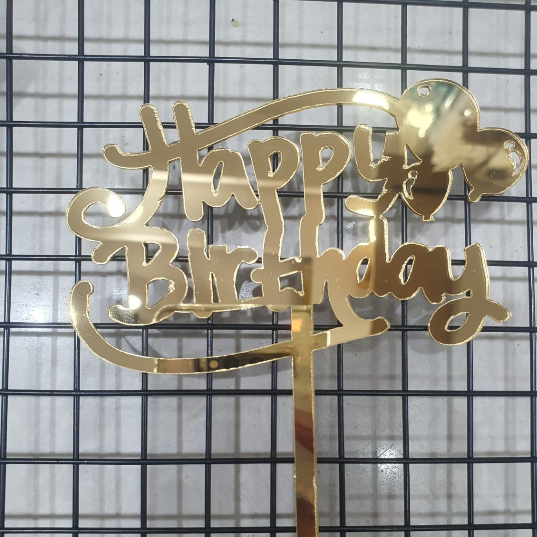 Acrylic  Birthday Toppers