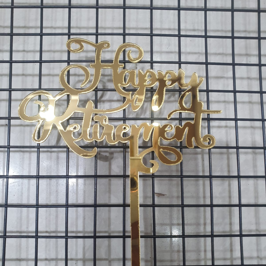 Acrylic  Theme Toppers