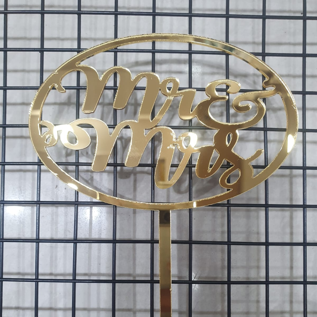 Acrylic  Theme Toppers