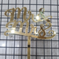 Acrylic  Theme Toppers
