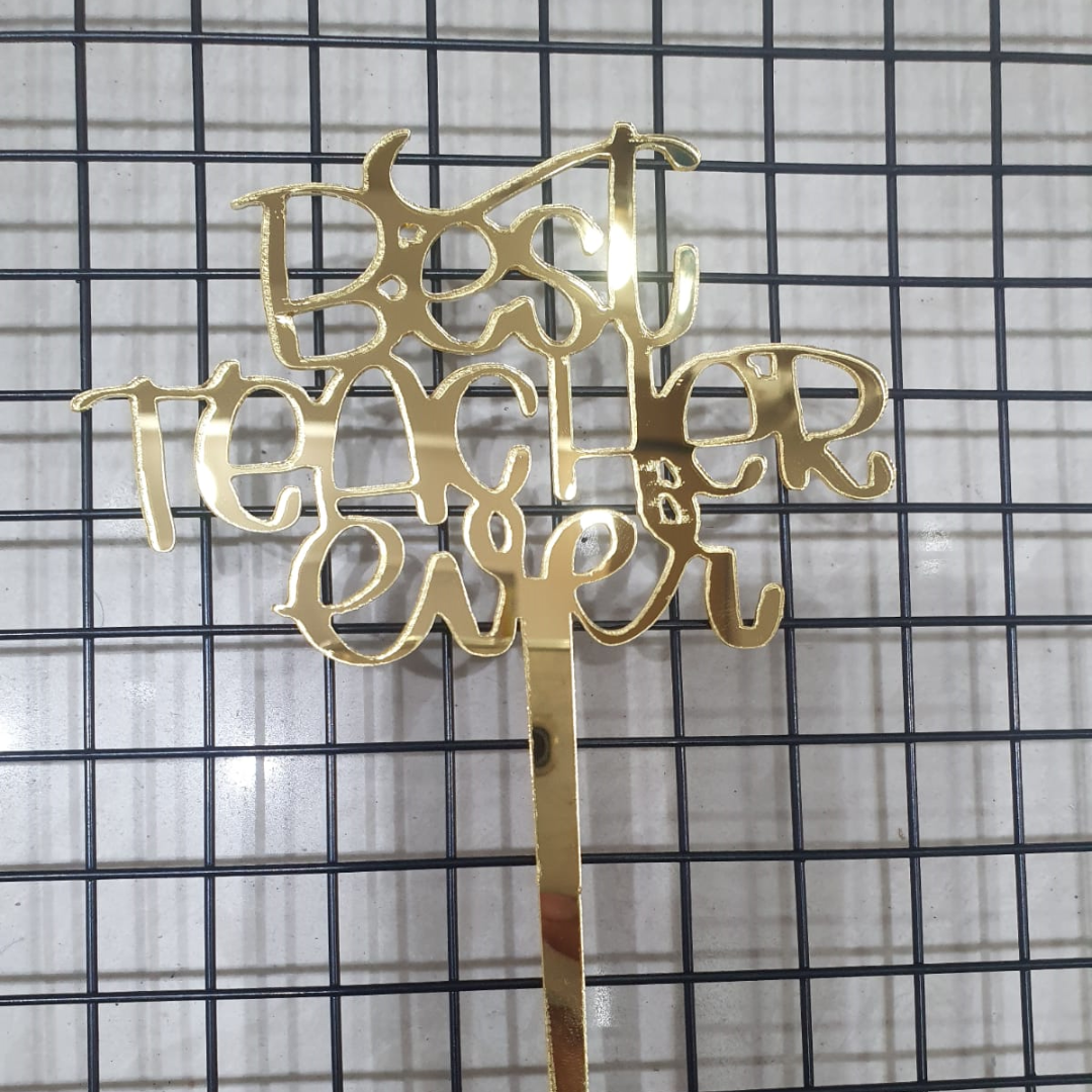 Acrylic  Theme Toppers