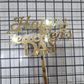 Acrylic  Theme Toppers
