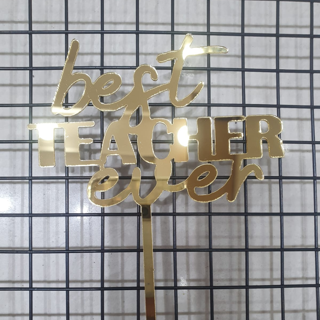 Acrylic  Theme Toppers