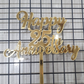 Acrylic  Theme Toppers