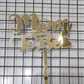 Acrylic  Theme Toppers