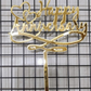 Acrylic  Anivesary Toppers