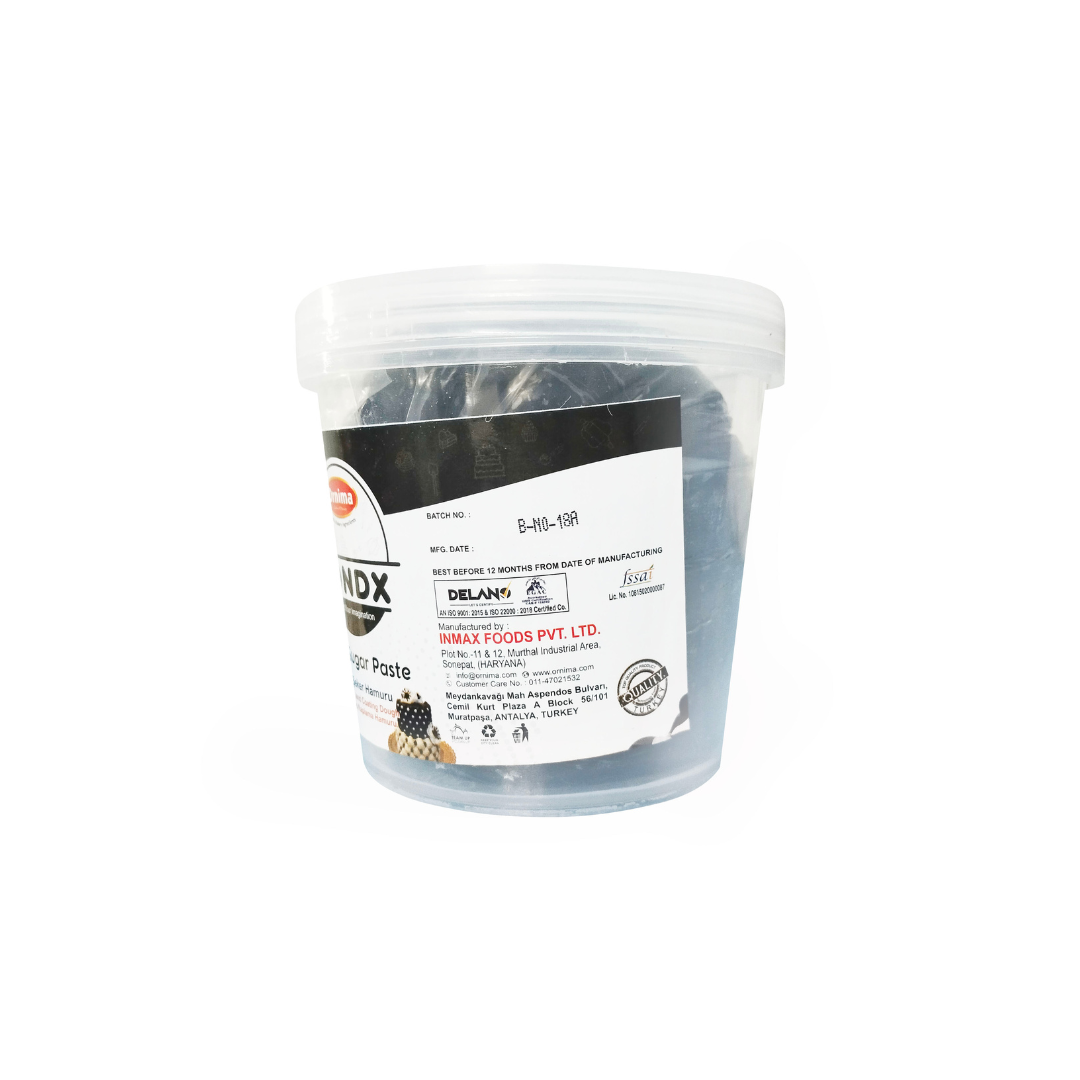 SUGAR PASTE BLACK COLOR (FONDX)