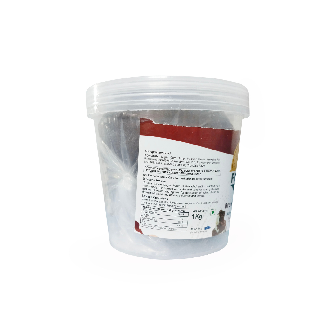 SUGAR PASTE BROWN COLOR (FONDX)