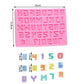 Silicon Alphabrt Shape Fondant Mold