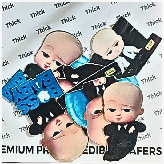 Boss Baby Theme Edible Precut