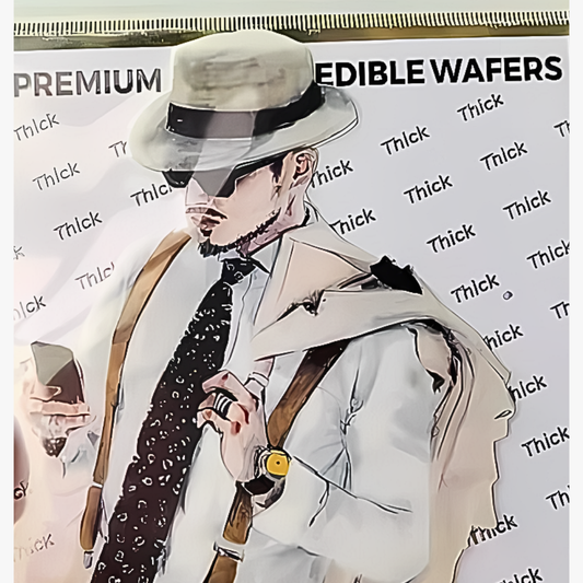 Stylish Men Theme Edible Precut