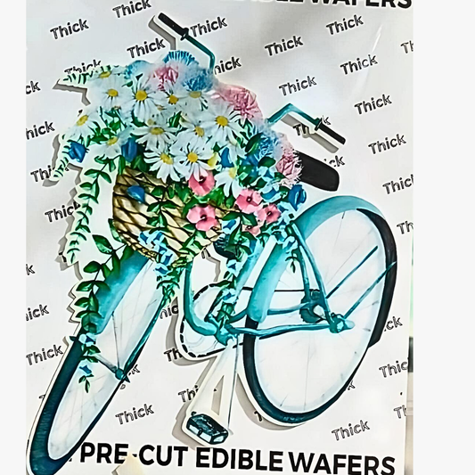 Cycle Theme Edible Precut