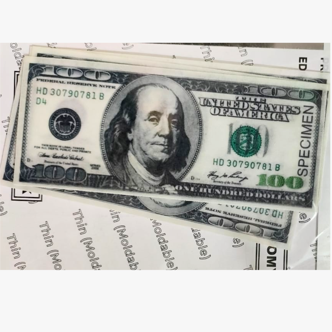Dollar Theme Edible Precut