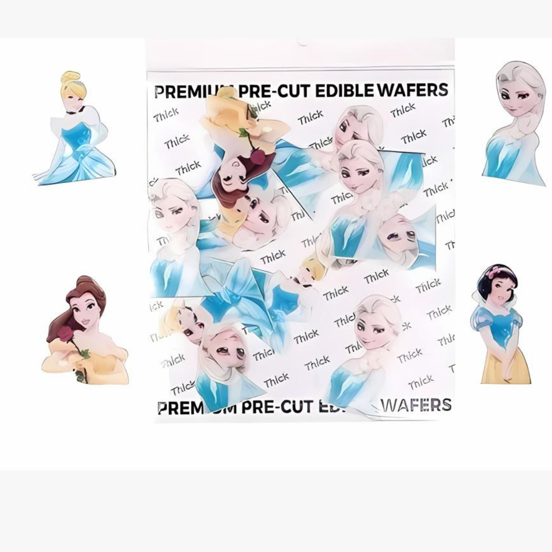 Elsa Theme Edible Precut