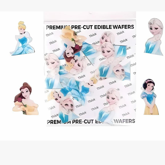 Elsa Theme Edible Precut