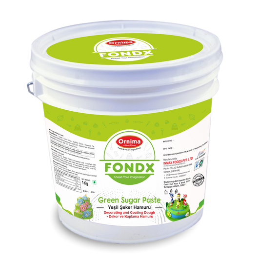 SUGAR PASTE GREEN COLOR (FONDX)