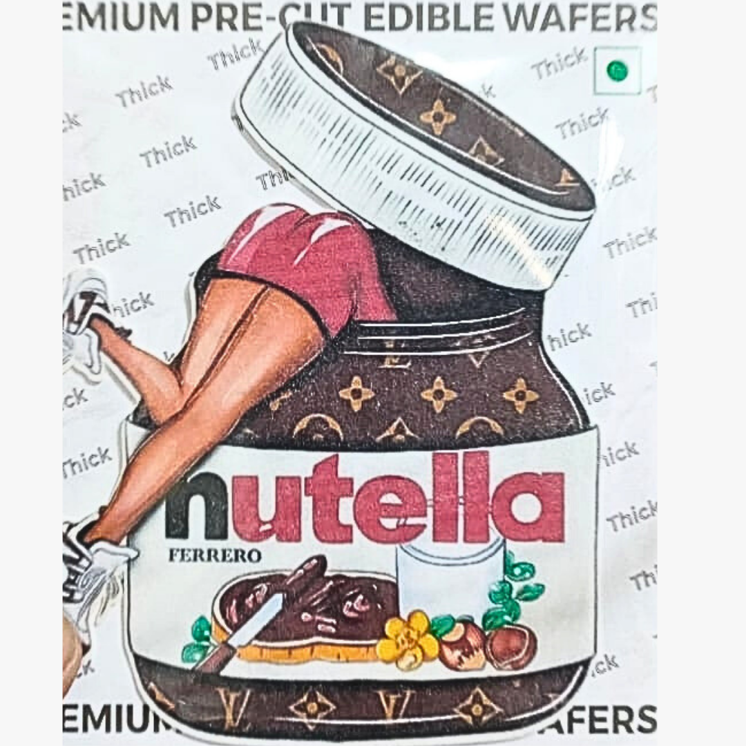 Nutella Theme Edible Precut