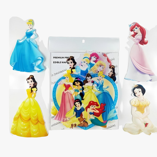 Barbie Princess Theme Edible Precut