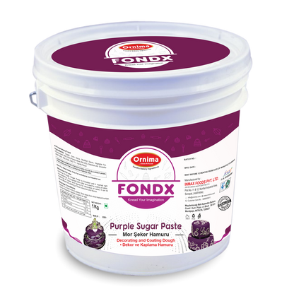 SUGAR PASTE PURPLE COLOR (FONDX)